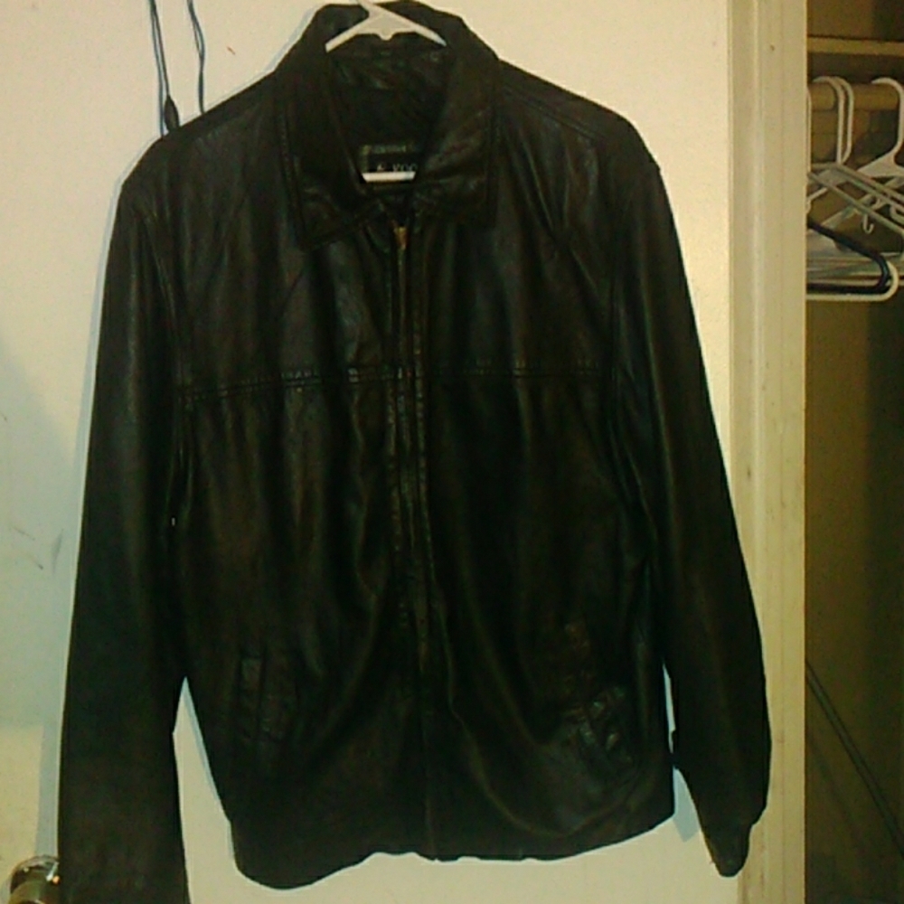 Kookie lather jacket